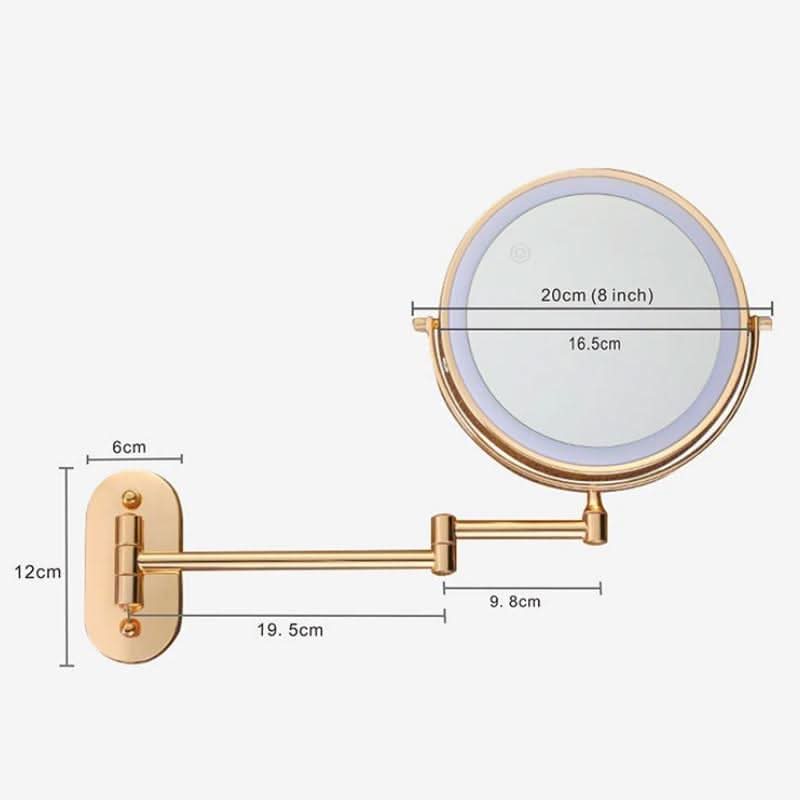 BowLift | LUXMIRROR – Deluxe Golden Makeup Mirror