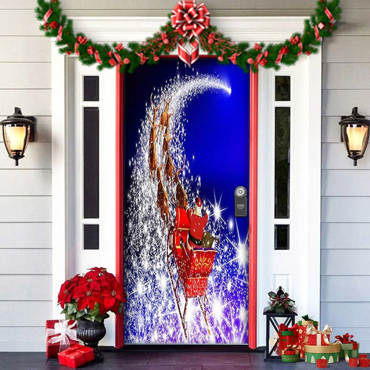 BowLift | Nightmare Before Christmas Outdoor Decorations Props Christmas Elves Door Cover