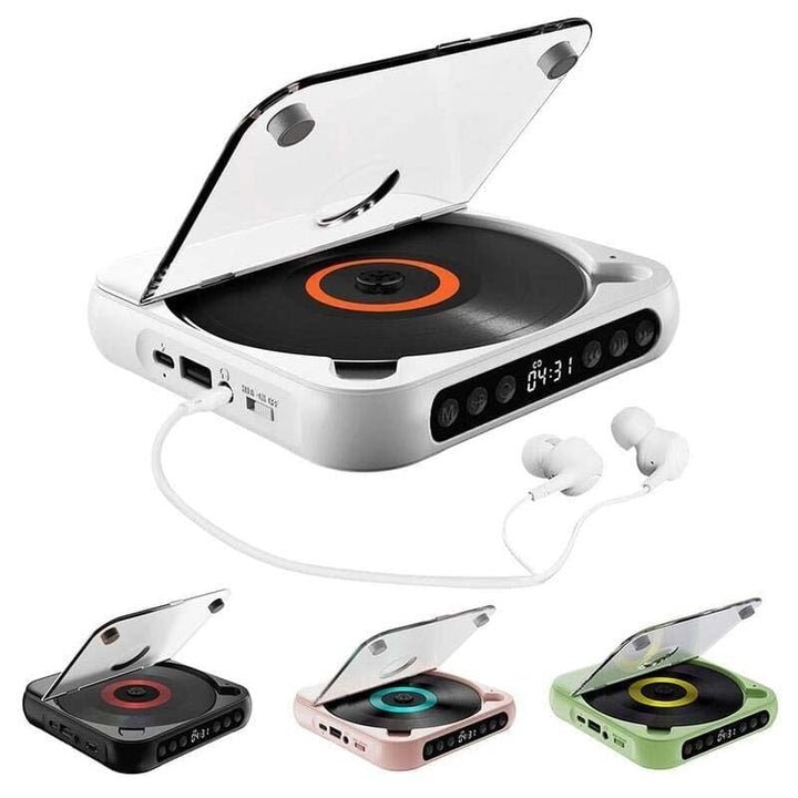 BowLift | Portable Bluetooth-compatible CD Player