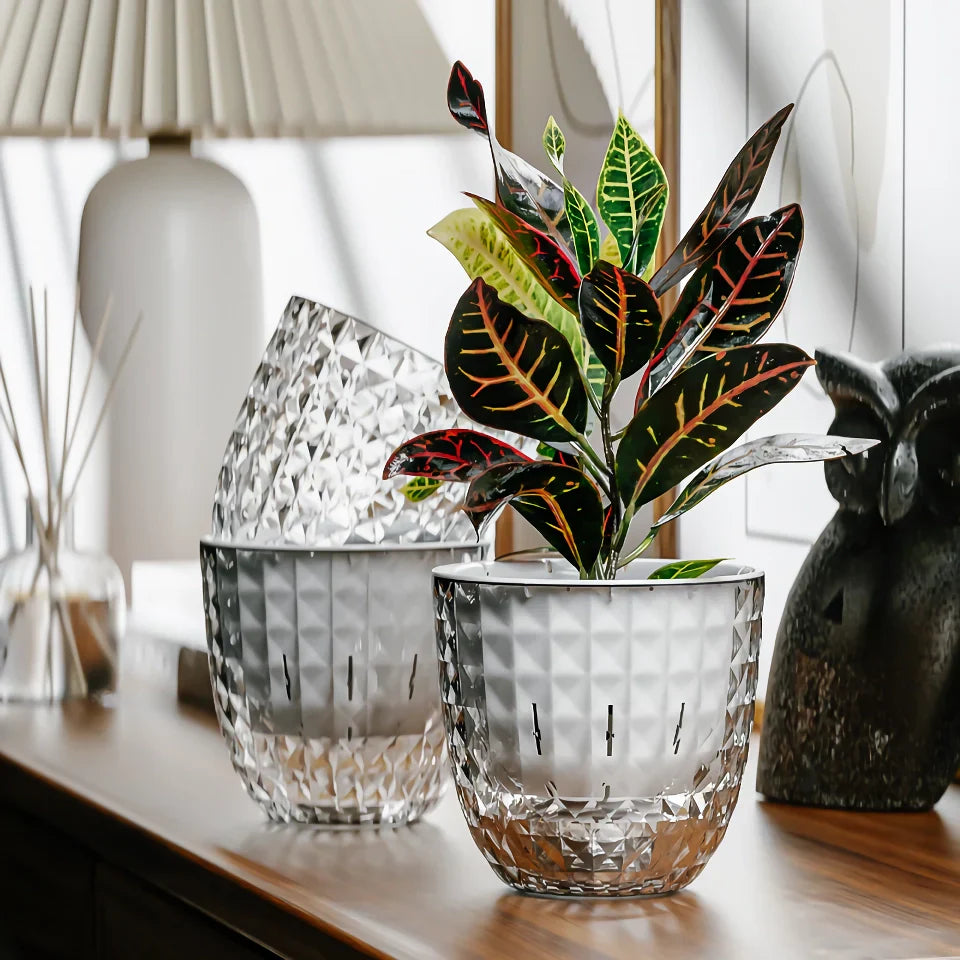 BowLift | Self-Watering Decorative Flowerpot with Cotton Rope