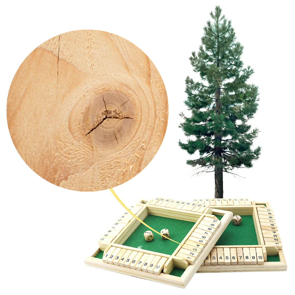BowLift | Wooden Dice Game