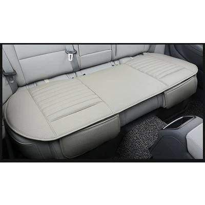 Car Seat Cushion with Leather Cover and Bamboo Charcoal, Front or Rear Seat
