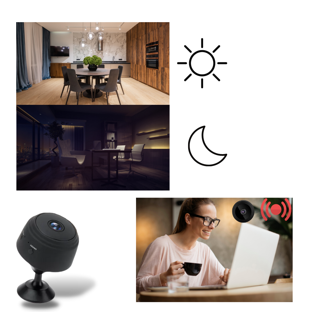 BowLift | Mini Wireless Security Camera