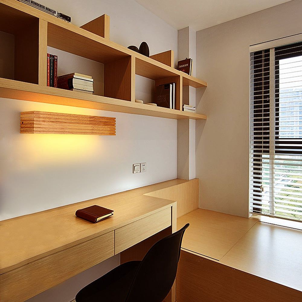 BowLift | Wall Light Modern Wood LED Fixture