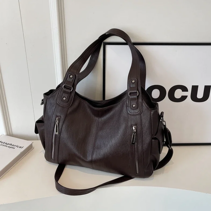 BowLift | Women’s Classic Multi-Compartment Shoulder Bag – Alma
