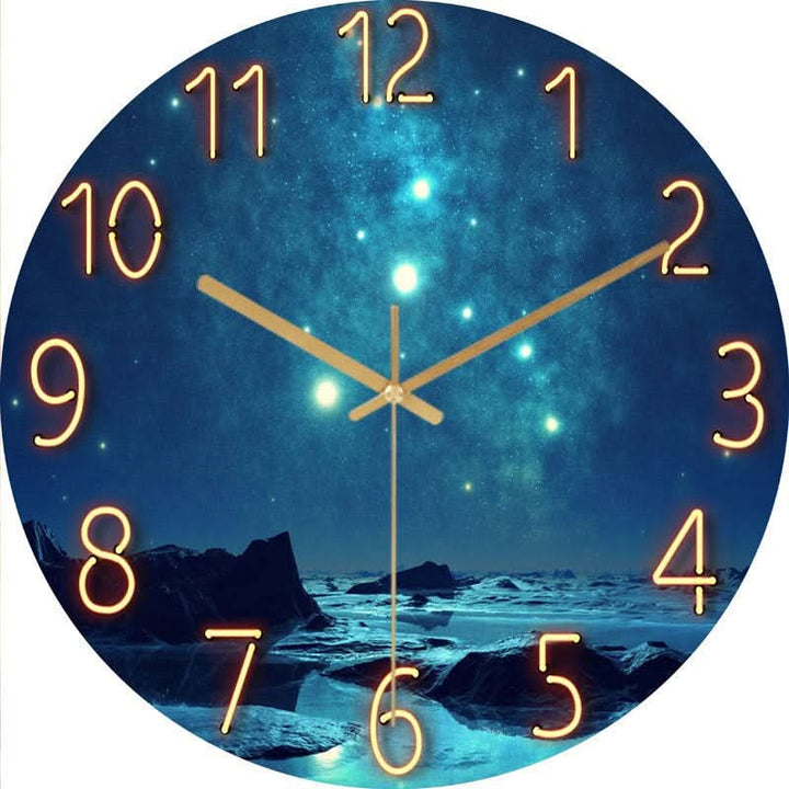 BowLift | Modern Wooden Wall Clock with Silent Mechanism