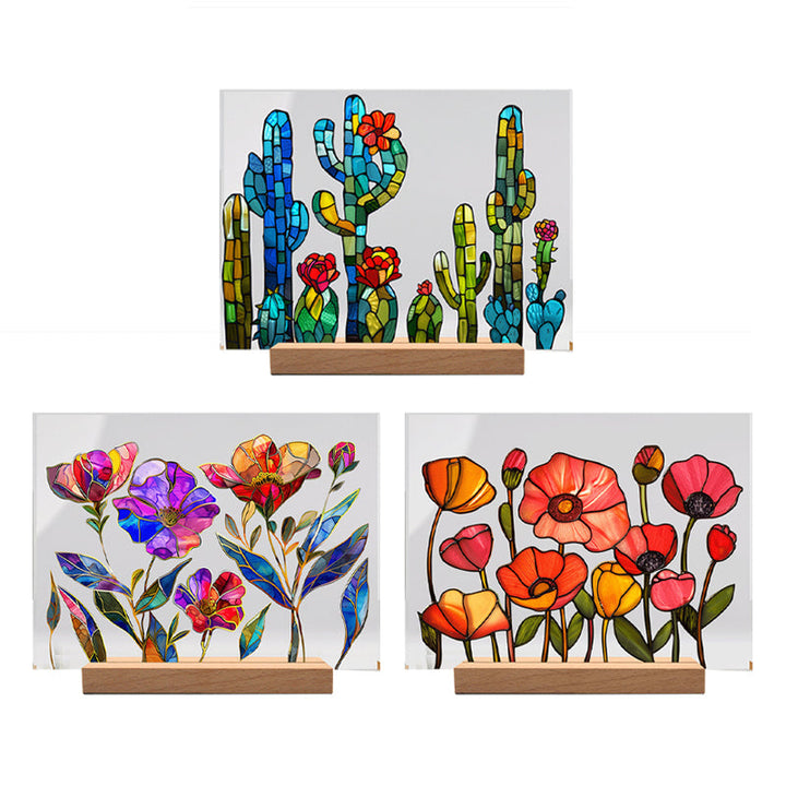 BowLift | Painted Colorful Flower Pattern Decor