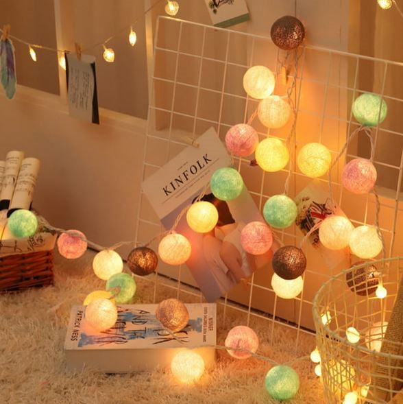 BowLift | Ballton - Cotton glowing ball swing | Various color combinations