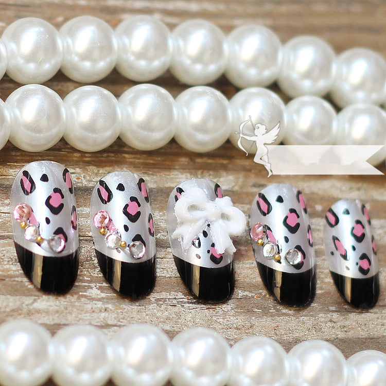 Leopard Print Press-On Nail Tips