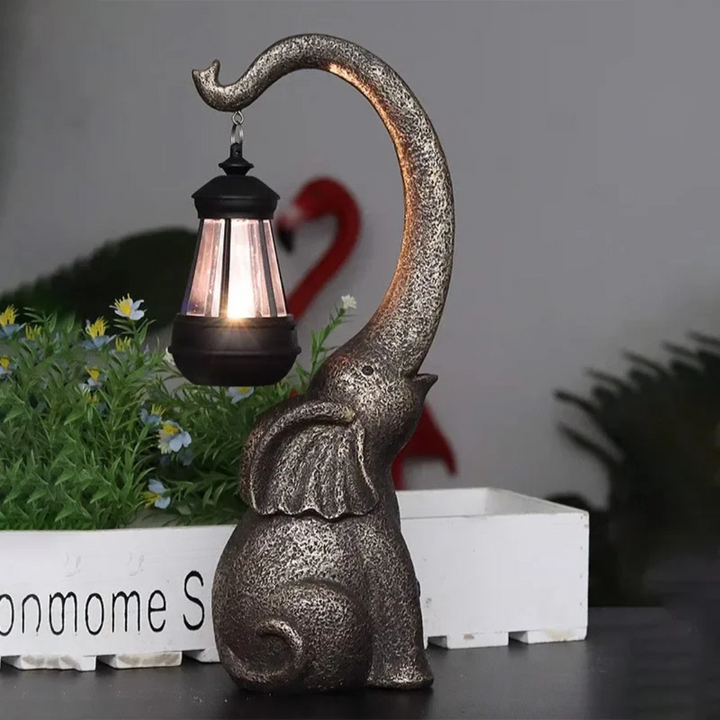 MagicElephant - Enchanting Solar Lighting for Garden and Home Bowlift