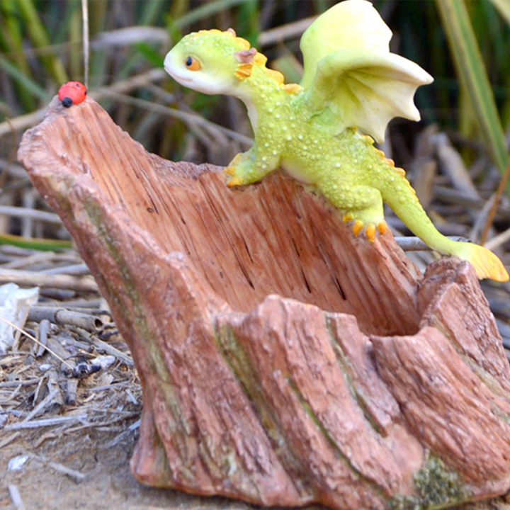 BowLift | Mini Cute Dragon Statue Decoration