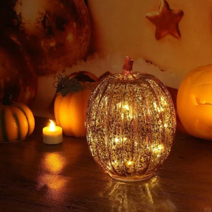 BowLift | HarvestGlow Hand-Blown Glass Lamp