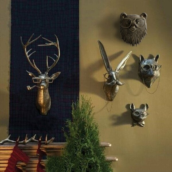 Animal Head Wall Decor for Home