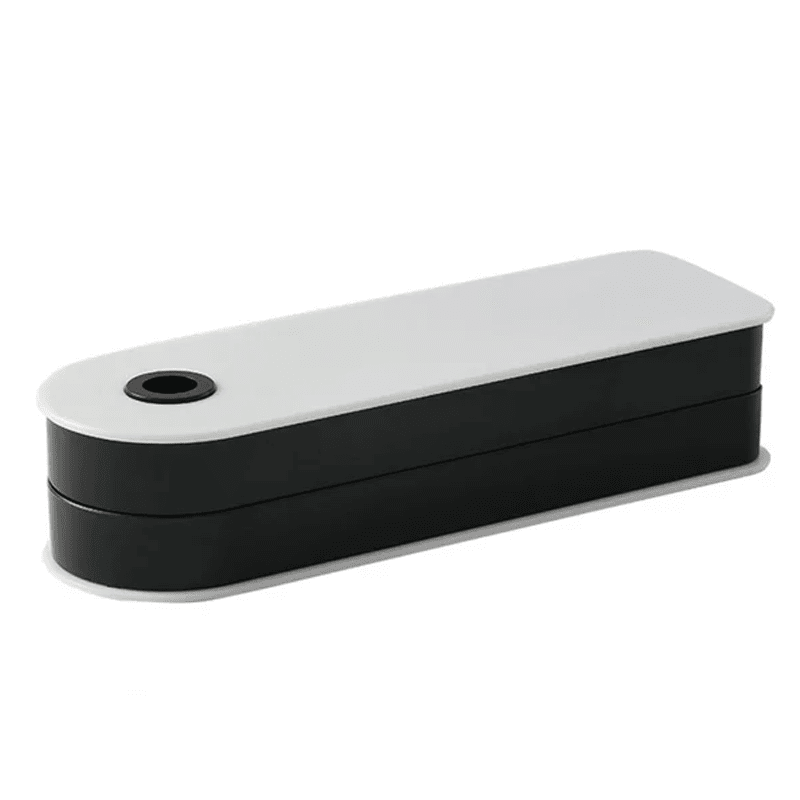 Swivel Under-Desk Drawer with Double-Layer Storage