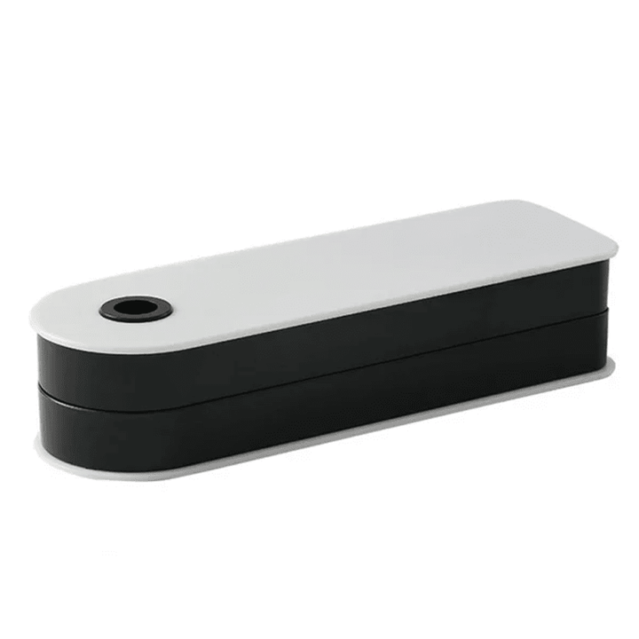 Swivel Under-Desk Drawer with Double-Layer Storage