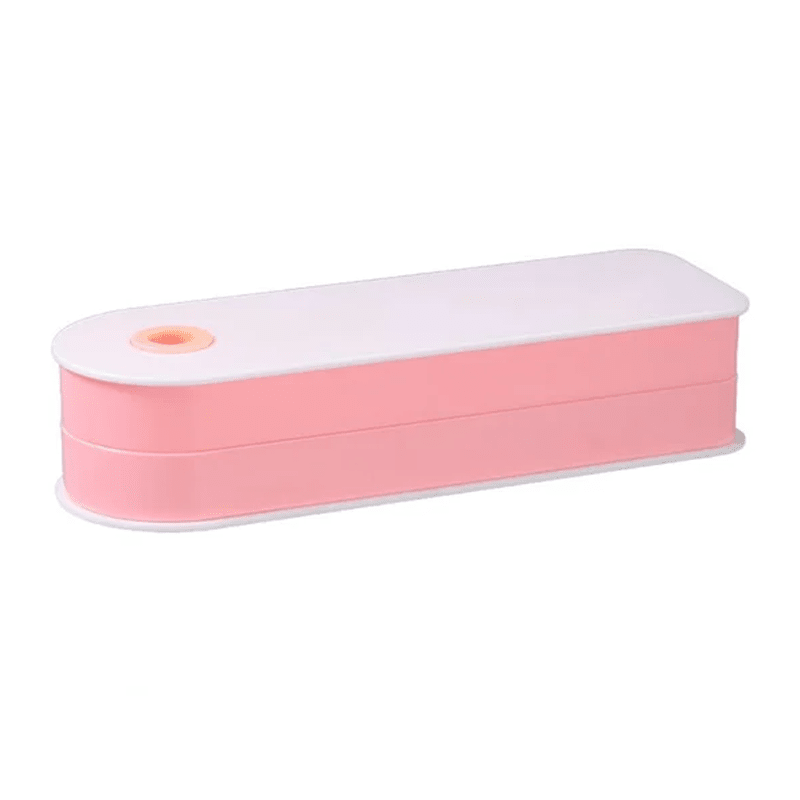 Swivel Under-Desk Drawer with Double-Layer Storage