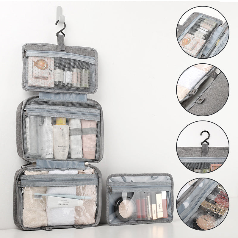 Cosmetic organizer for travel