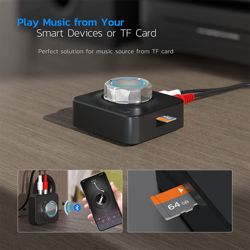 Bluetooth 5.0 Audio RCA Receiver | Bowlift