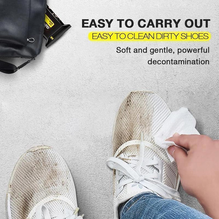 Universal Cleaning Wipers Especially For Shoes 12Pcs | Bowlift