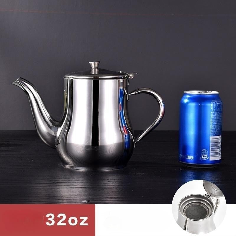BowLift | Oil filter jug in stainless steel