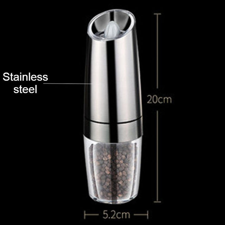 BowLift | Electric Salt and Pepper Grinder, with Adjustable and Auto On/Off Design, for Pepper, Salt, Bean & More