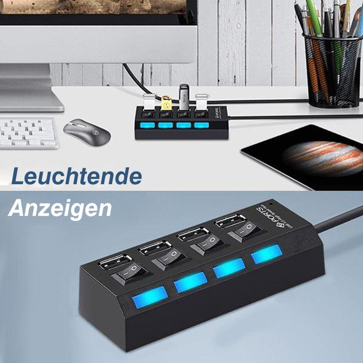 BowLift | High-Speed USB Hub with Multiple Ports