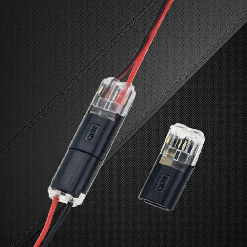 Double-wire Push-in Connector with Locking Buckle | Bowlift