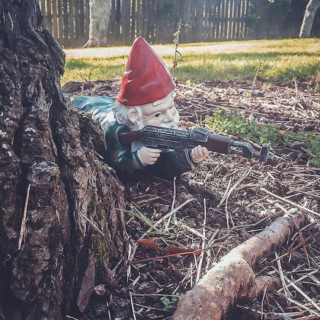 BowLift | Military Garden Gnome