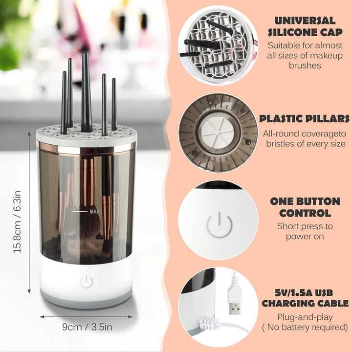BowLift | Ultimate electric makeup brush cleaner