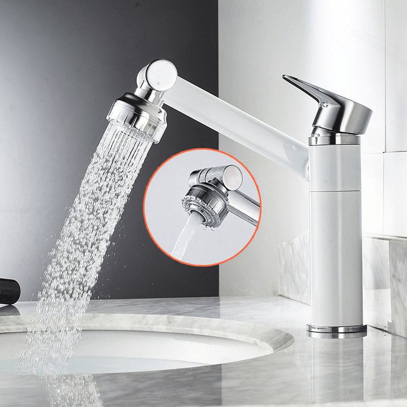 BowLift | FLEXISPOUT – Flexible 360° Basin Tap with Spray Function