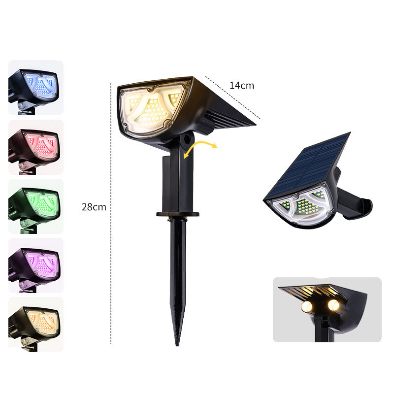 BowLift | Solar LED Spotlight – Outdoor lighting with solar panel for garden and pathways