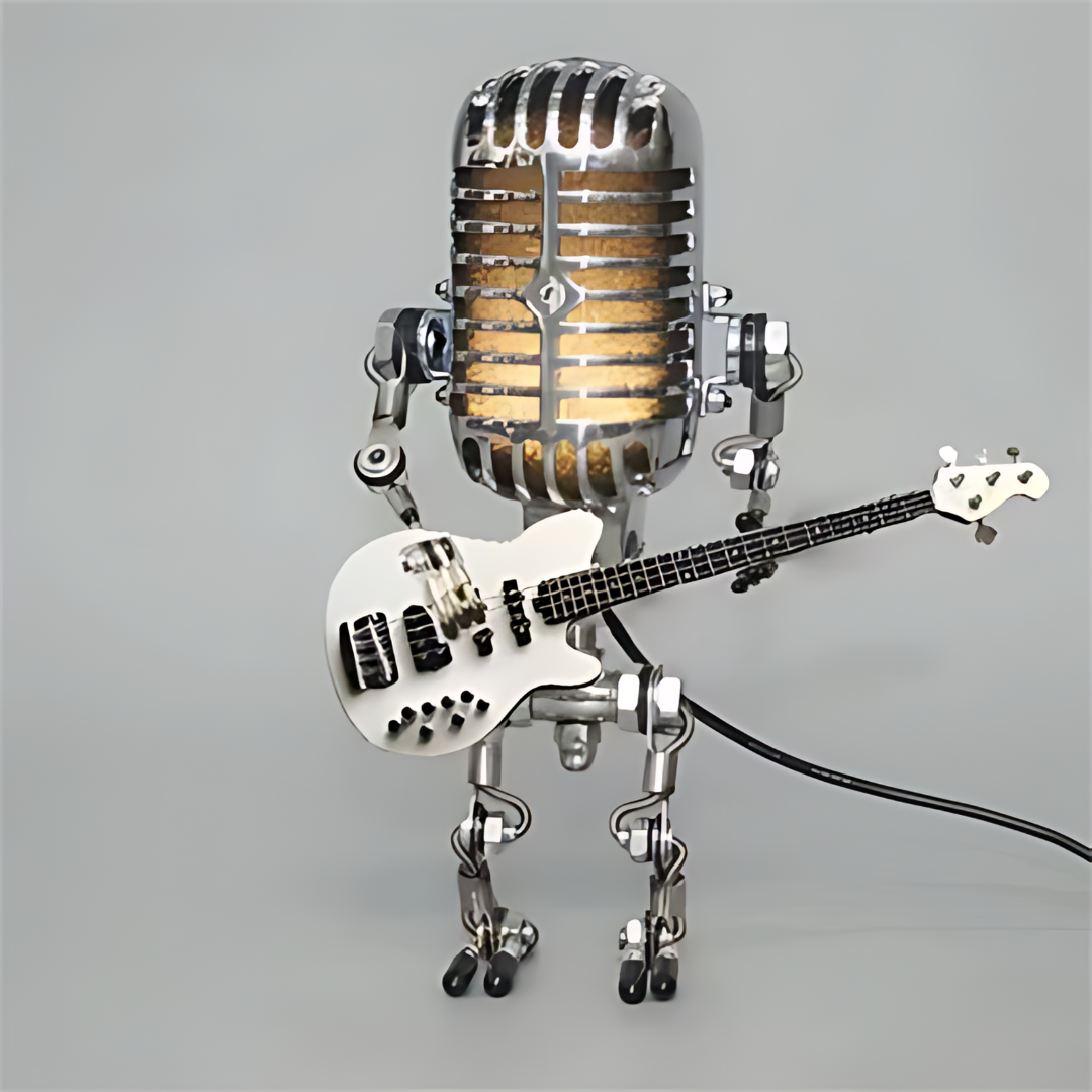 BowLift | Unique Robot Table Lamp