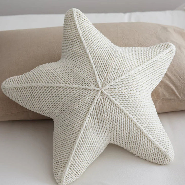 BowLift | Starfish Hand-Knitted Cushion