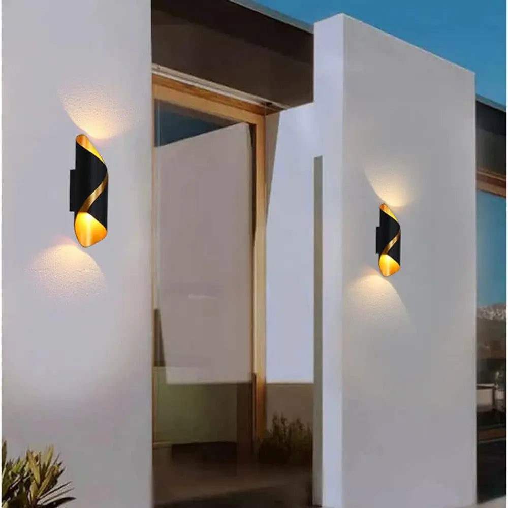 BowLift | VividAura – Sleek LED Wall Light for Stylish Outdoor Spaces