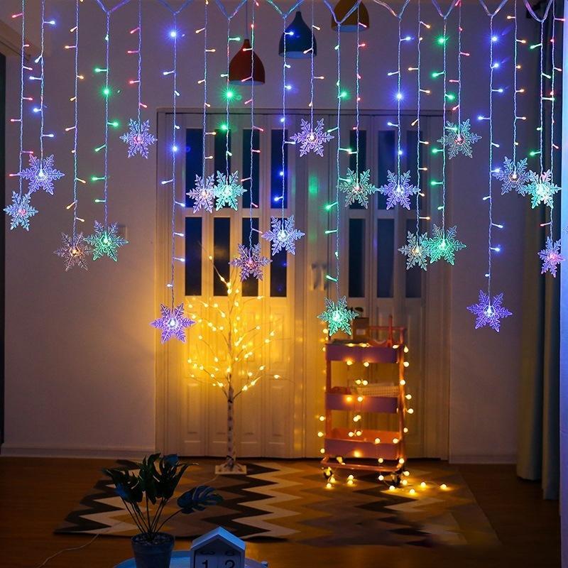 Decorative LED Snowflake Lights | Bowlift