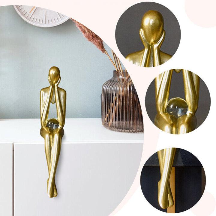 Abstract Figure Art Ornament | Bowlift
