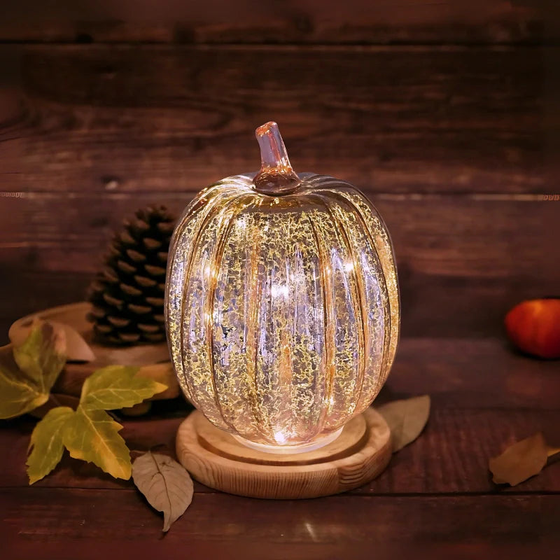 BowLift | HarvestGlow Hand-Blown Glass Lamp
