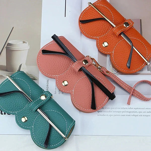 Soft Leather Sunglasses Case Bowlift