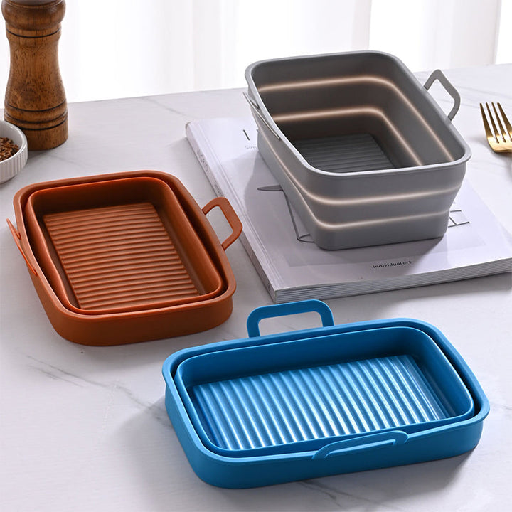 BowLift | Foldable Air Fryer Silicone Baking Tray