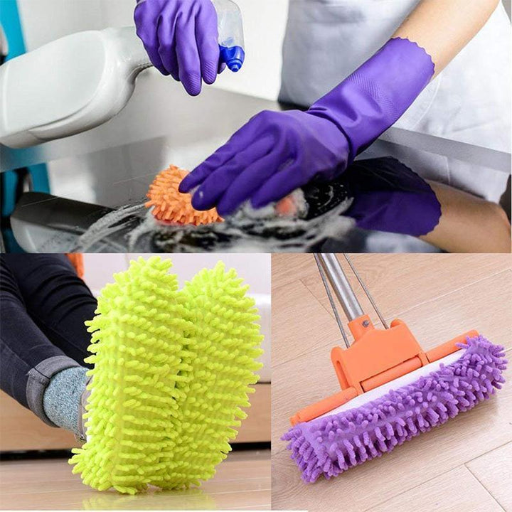BowLift | FunClean Mop Slippers, 1 pair