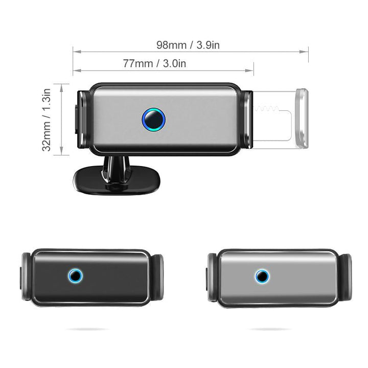 Adaptive phone holder with 360-degree rotation | Bowlift