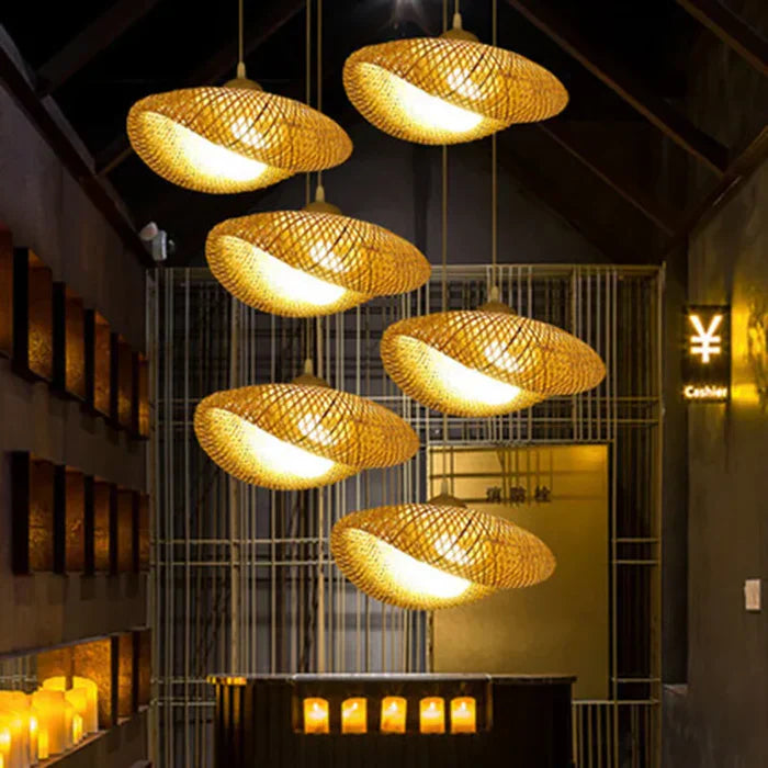 RayaLicht – Handmade Rattan Pendant Lamp for Your Interior Bowlift