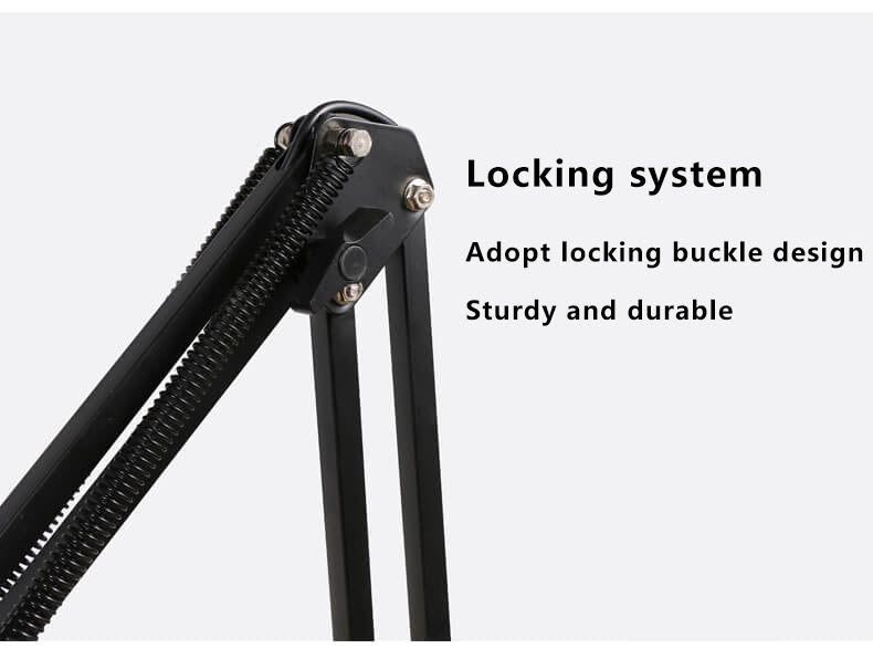 BowLift | LED Foldable Long Arm Clip Eye Protection USB Reading Table Lamp