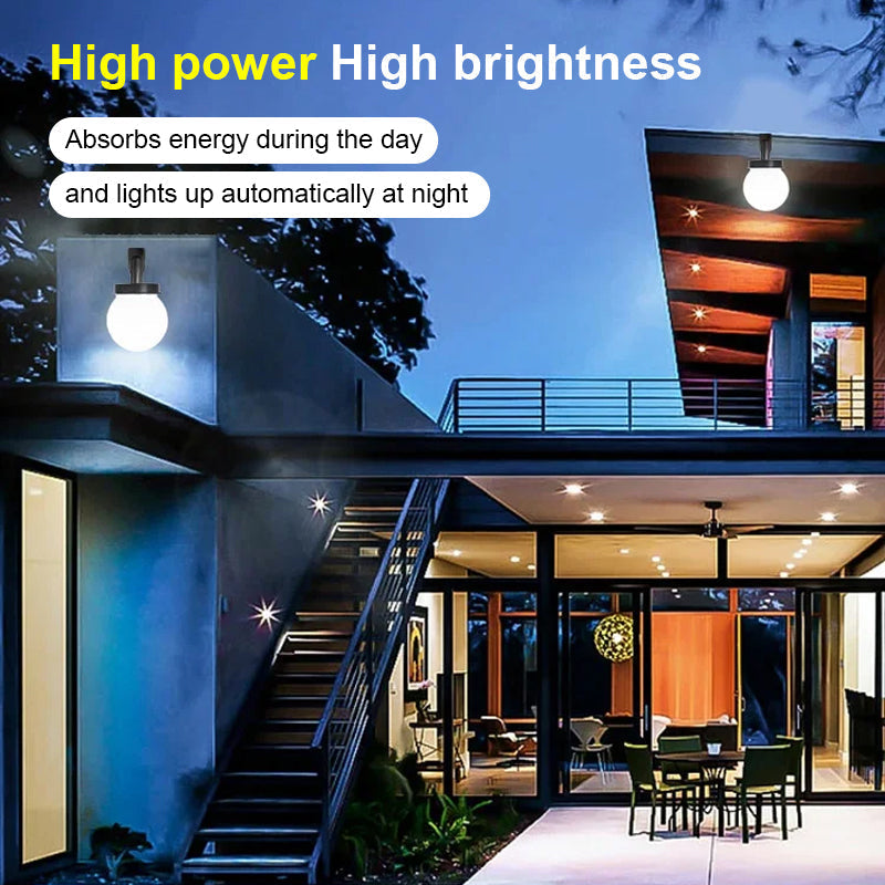 BowLift | Solar Wall Sphere Light (2 pieces)