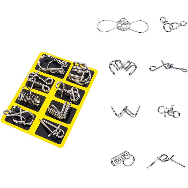 BowLift | Metal Puzzle Ring Set