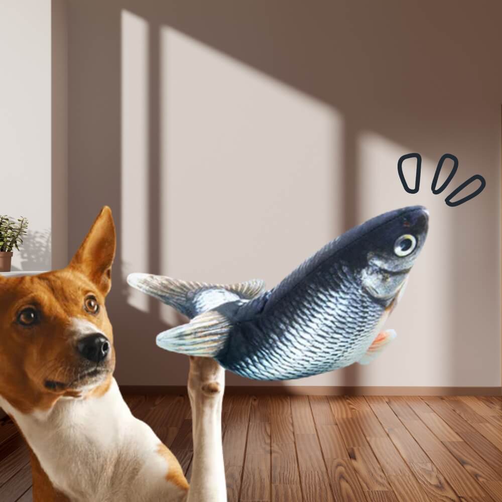 The FloppyFish • Interactive Dog Toy