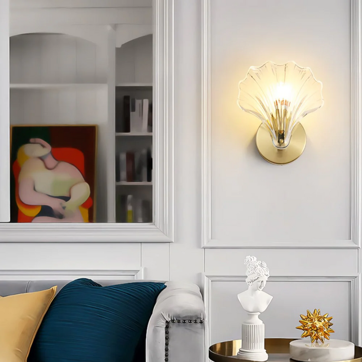 BowLift | Glass Shell Wall Lamp