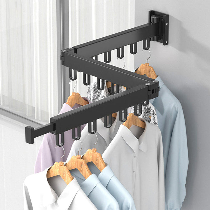 Aluminum Alloy Folding Ring Hook Drying Rack | Bowlift