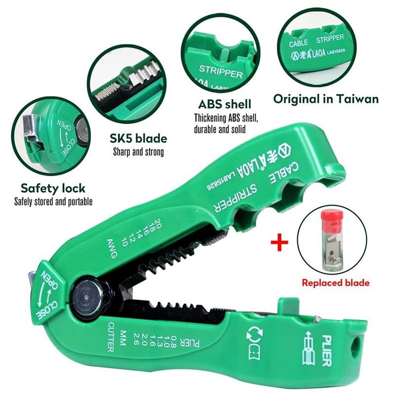 BowLift | Multifunctional Wire Cutter Cable Stripper