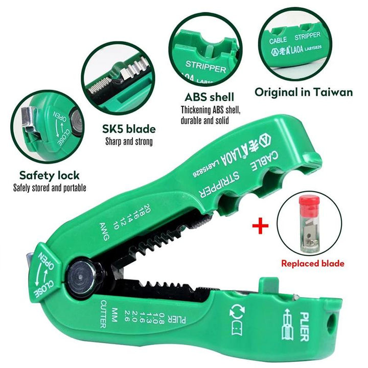 BowLift | Multifunctional Wire Cutter Cable Stripper